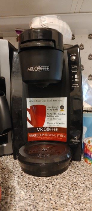 Mr Coffee single serve pods