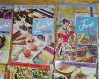 Vintage cookbooks