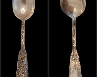 Gorham St. Cloud  Sterling Silver Teaspoon 5 1/4" 1885 W/Mono