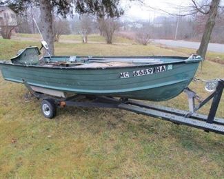 14 Ft.  StarCraft Fishing Boat