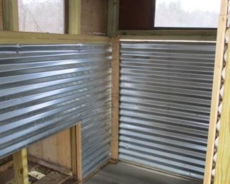 New Built Chicken Coop (8'x12' On Skids) 