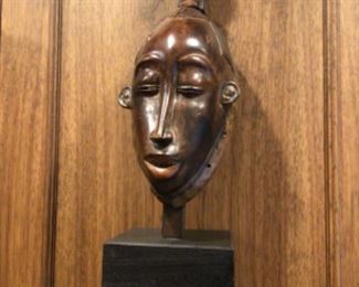 African carved bust.$300 with shelf