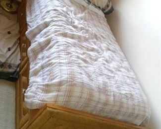 Twin Bed with mattress