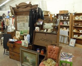 Most of the furniture originated in Savannah, Georgia and was in storage since 1989.