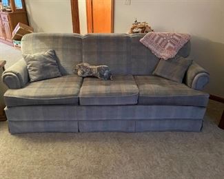 . . . upholstered couch