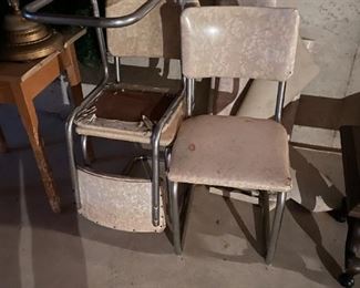 . . . Formica table chairs