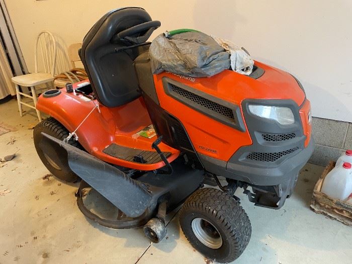 . . . Husqvarna riding mower