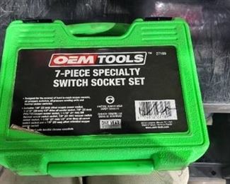 OEM Tools 7-Piece Specialty Switch Socket Set Item No. 27189