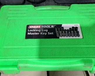 OEM Tools Locking Lug and Master Key Set Item No. 24447