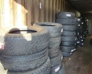 Large Lot of Used 17in Truck and Car Tires - 74 Tires Total!