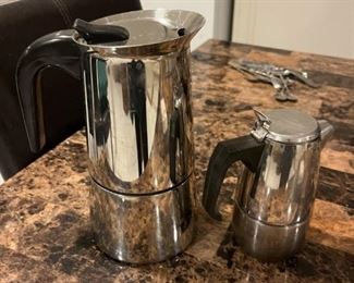 Stainless Steel Pitcher & Stainless Steel Creamer