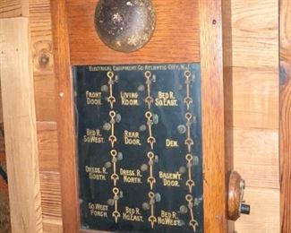 Victorian servants bell box