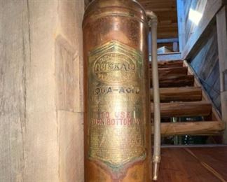 copper fire extinguisher