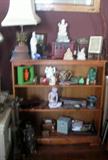 Bookcase of Buddahs