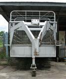 Front View of 20' Ranch King Cattle Trailer