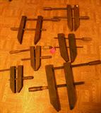 Antique Wood Clamps