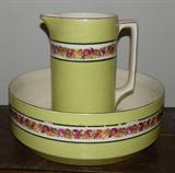 ANTIQUE PITCHER & BOWL SET