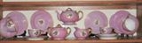 WALTON PINK LUSTER WARE TEA SET