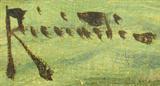 SIGNATURE ON PREVIOUS PAINTING