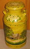 Reverse side of Milk Can