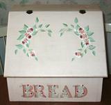 Country Craft Hand painted Bread Box