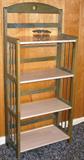 Folding 4-shelf Bookcase