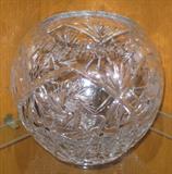 Large Crystal Rose Bowl