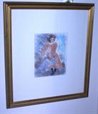 Original Pastel by Dianne Powell customed Framed & Matted