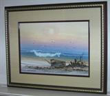 Seascape Custom Framed Print