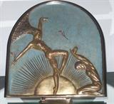 Erte' "Femme Fatale" close up of Bronze only, based on "The Power of Female Beauty"