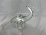 Crystal Whale Figurine