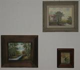 A Selection of Small Original Oils on Canvas Board
