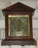 Antique D.R.G.M Oak Shelf Clock
