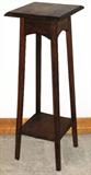 Oak Mission Style Plant Stand