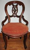 Victorian Rosewood Side Chair