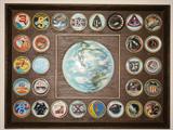 1960's to 70's Space Mission Medallion Print Plaque