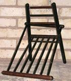 RARE Primitive Traveling/Folding Gout Stool