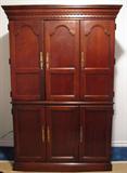 Cherry Computer Armoire