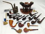 A Large Collection of Imported Briar Pipes, Etc.
