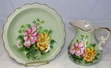 Lefton "Heritage" Pitcher & Bowl Set