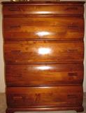 Depression Era 5-Drawer Cherry Chest (Part of Bedroom Suite)