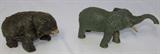 Japan (1930's) Windup Furn Covered Bear and Rubber Monkey
