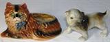 Vintage Cat & Dog Figurines