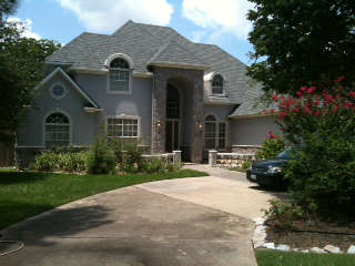 The Conner Home in Coward Creek Subdivision in Friendswood.  This is a beautiful home with 4 Bedrooms,  3 1/2 Baths, Master Bedroom Suite has a Deck with Hot Tub, also a large walk in closet/dressing room.  There is also a Game Room, Formal Living & Dinning Room,  Large Kitchen with large Pantry, Breakfast & Family Room, 3 Car Garage on about an acrea with Pool