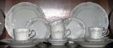 “Floral Splendor” Johann Haviland Bavaria Germany  - 4 piece place setting service for 4