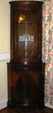 Mahogany Corner Cabinet  (C.1940’s)