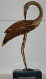 Wonderful Faux Amber and Metal Sculptured Crame