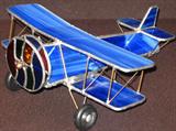 Kaleidoscope Stain Glass Bi-Plane Sculpture