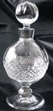 Waterford Crystal "Colleen" Perfume Bottle 6" Tall and signed on bottom