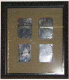 Antique Tin Type Photos Framed